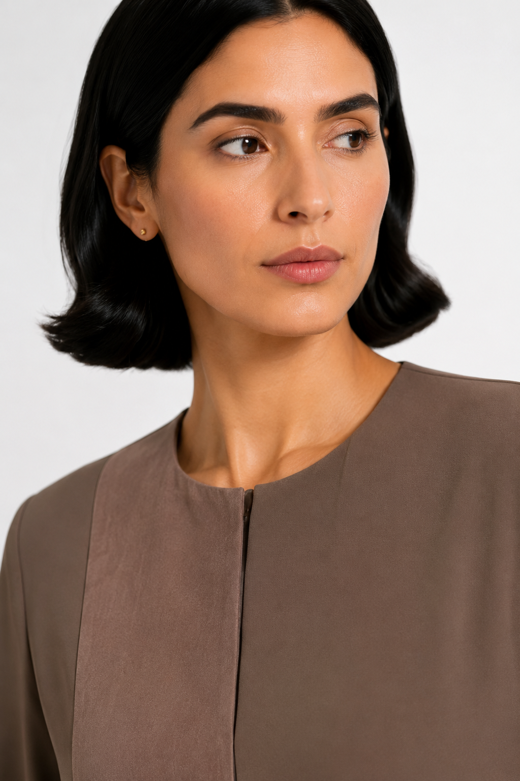 The Serein Abaya — Mocha