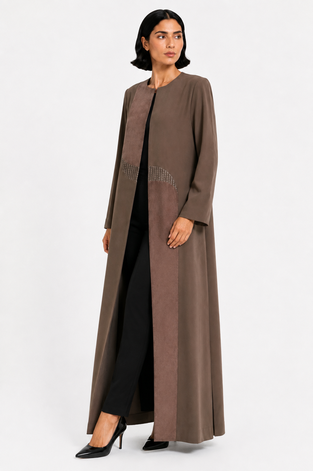The Serein Abaya — Mocha