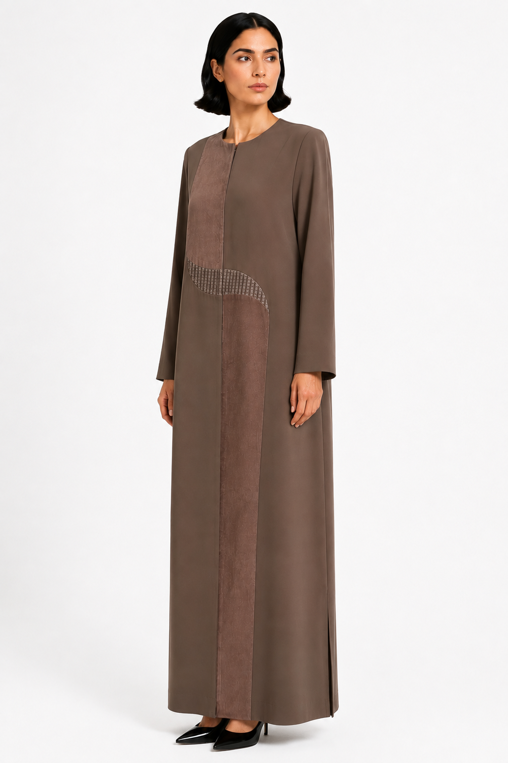 The Serein Abaya — Mocha