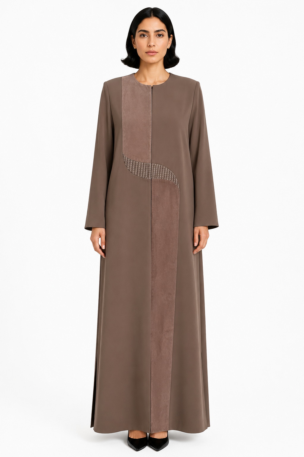 The Serein Abaya — Mocha