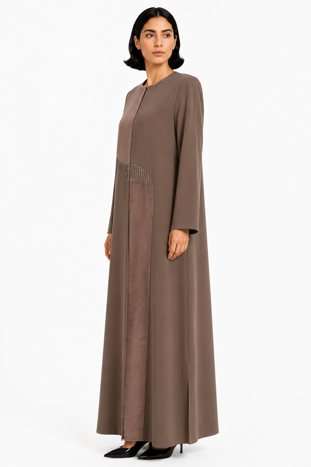 The Serein Abaya — Mocha